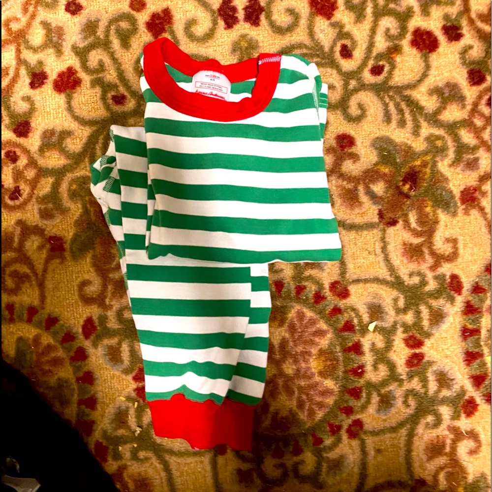 Hanna Andersson Holiday Long John Pajamas